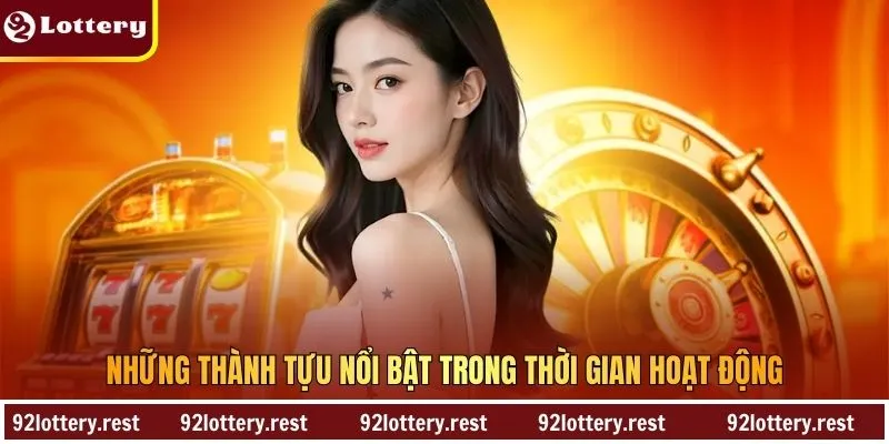 Những thành tựu nổi bật trong thời gian hoạt động